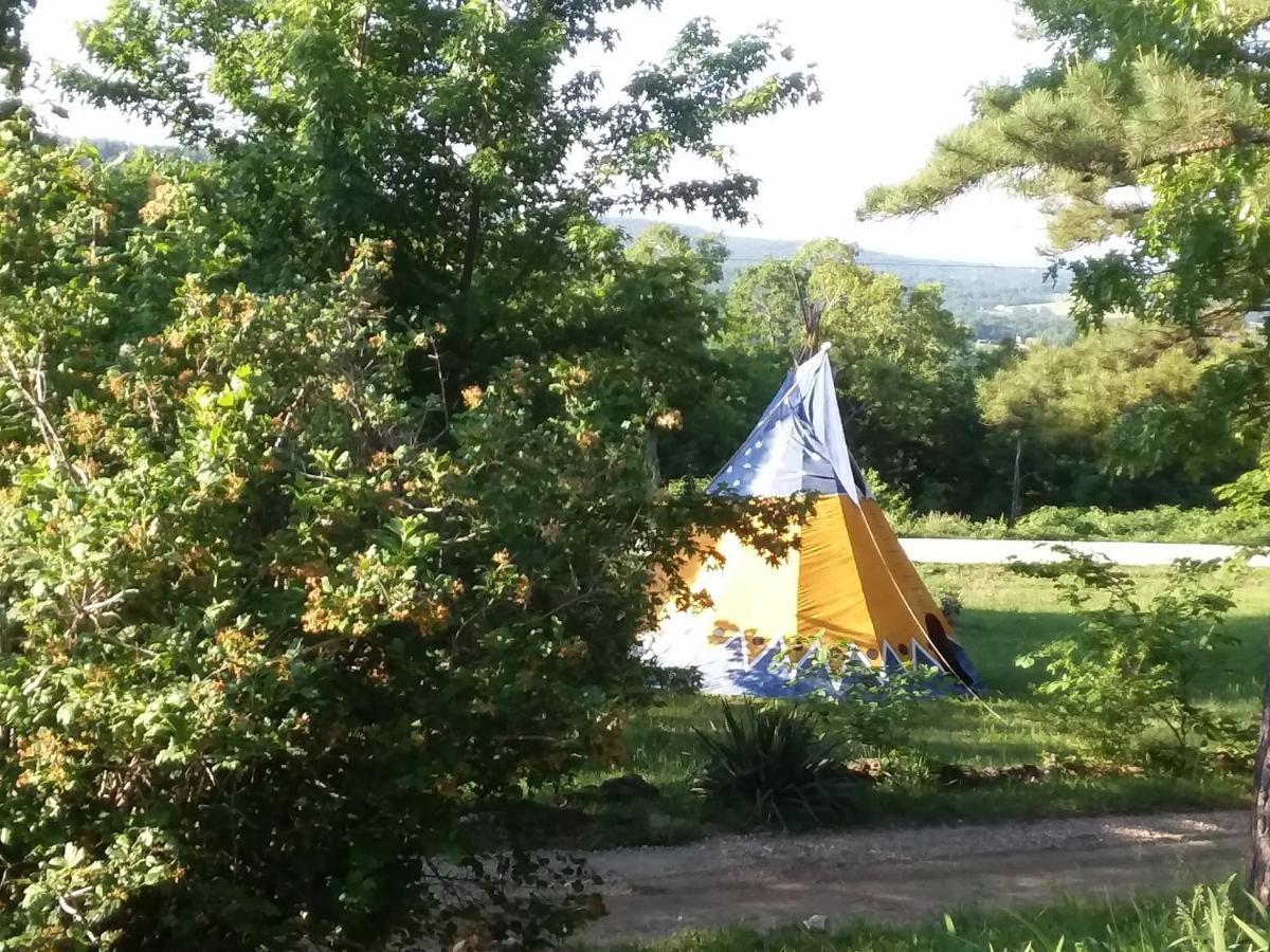 יוריקה ספרינגס Cherokee Mountain Log Cabins מראה חיצוני תמונה