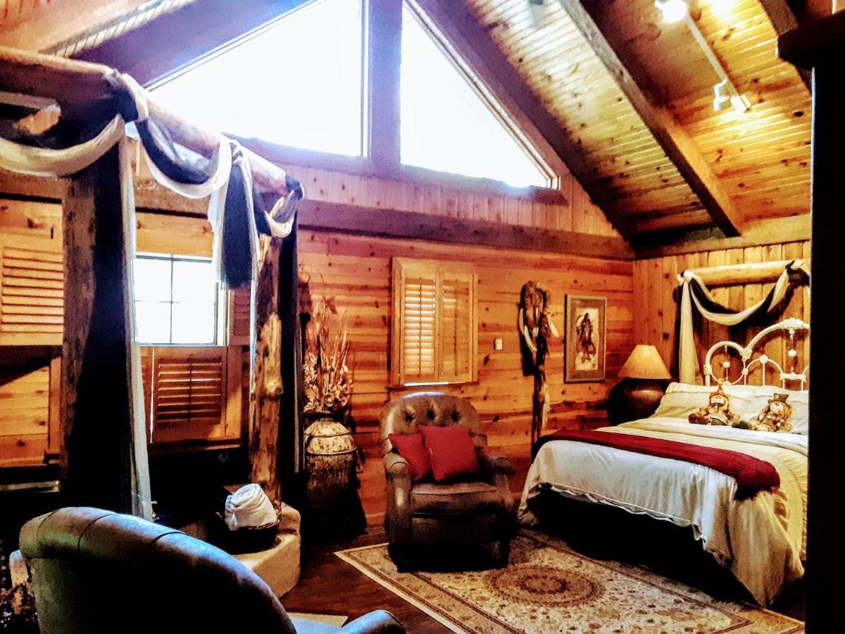 יוריקה ספרינגס Cherokee Mountain Log Cabins מראה חיצוני תמונה