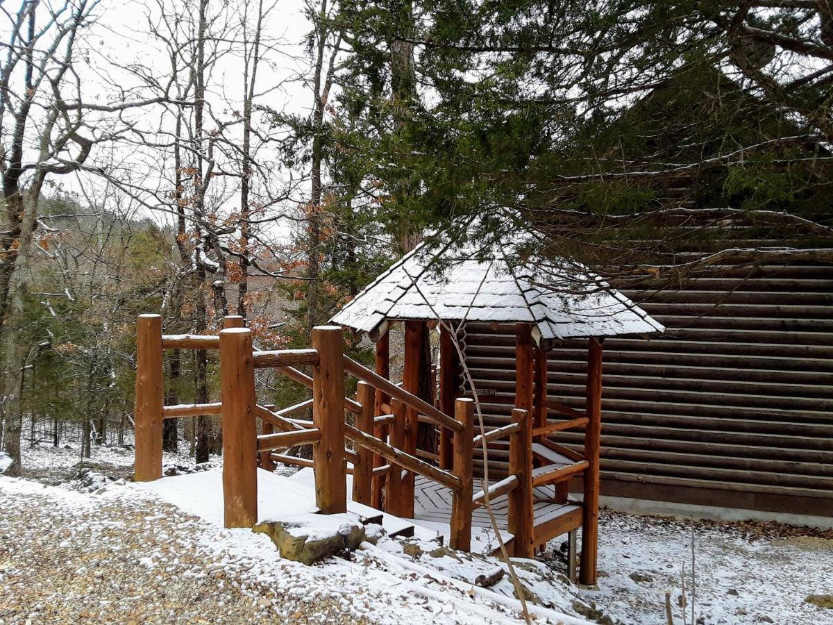 יוריקה ספרינגס Cherokee Mountain Log Cabins מראה חיצוני תמונה