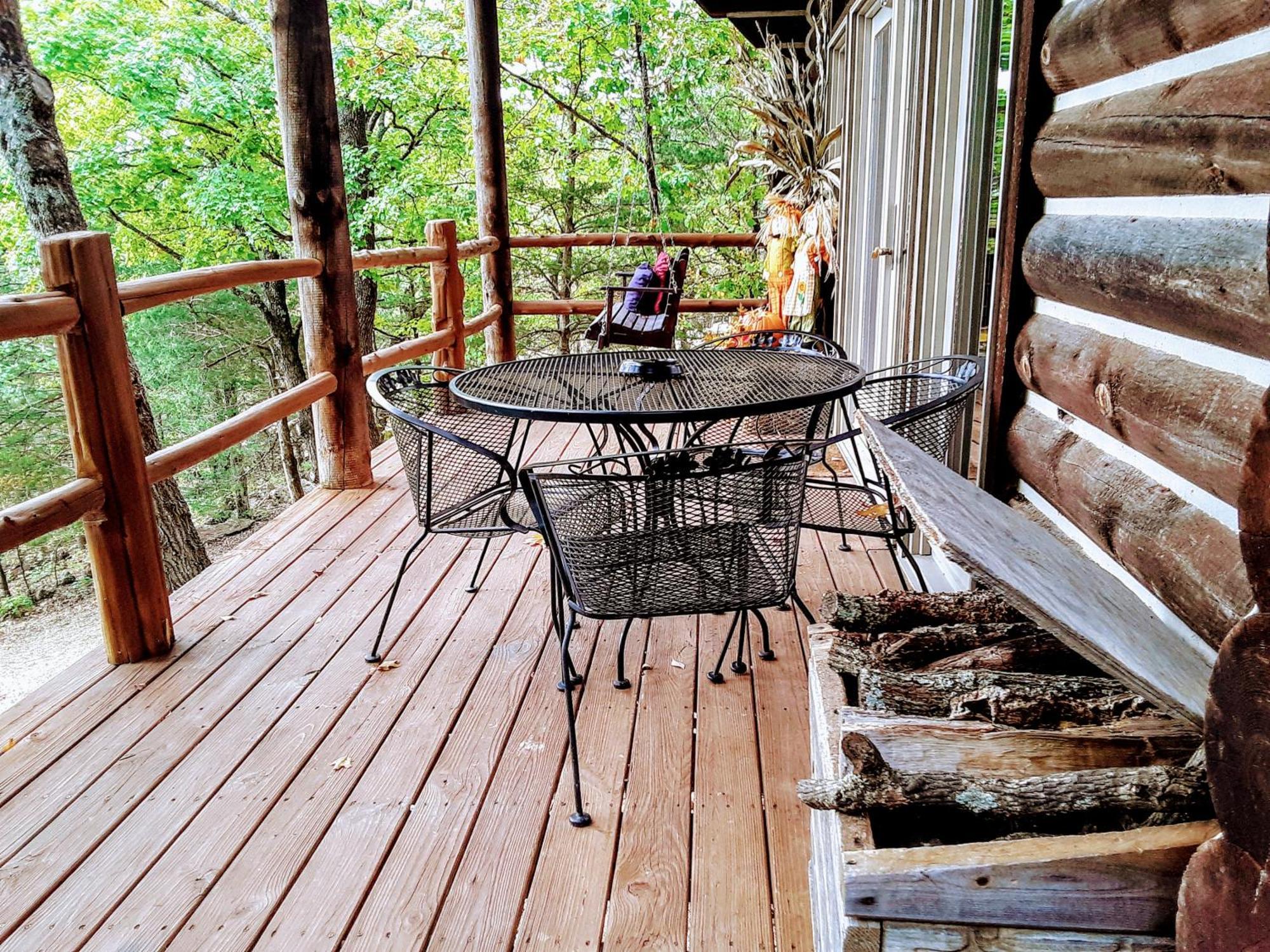 יוריקה ספרינגס Cherokee Mountain Log Cabins חדר תמונה